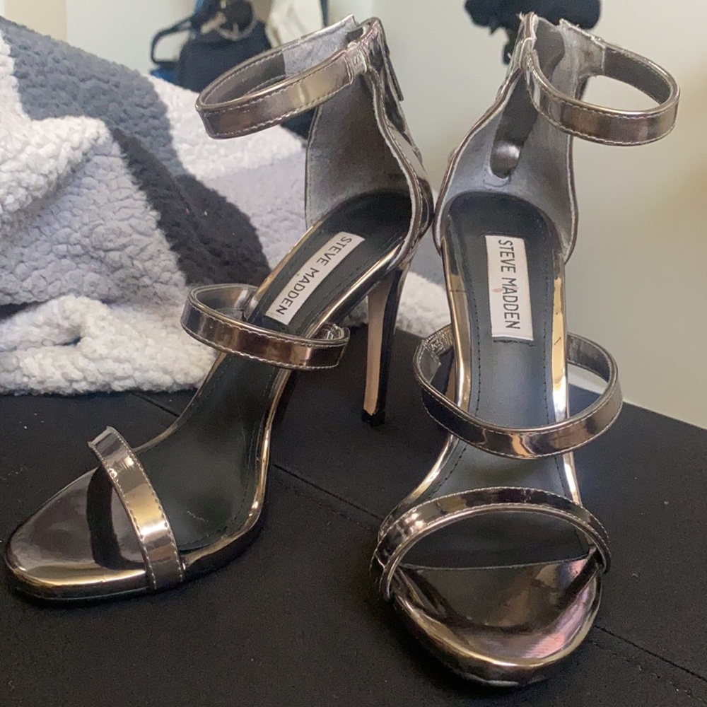 Platinum heels